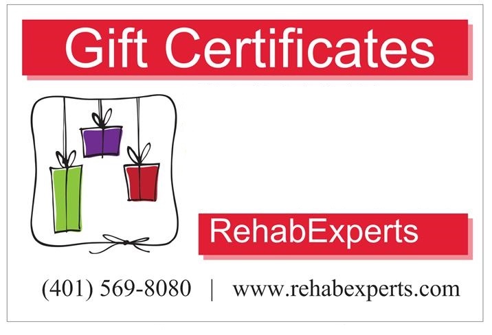 RehabExperts Massage Therapy Gift Certificates | Chepachet, RI 