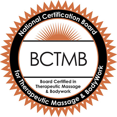 Pamela Murgo LMT of RehabExperts Massage Therapy is NCBTMB Board Certified in Therapeutic Massage & Bodywork